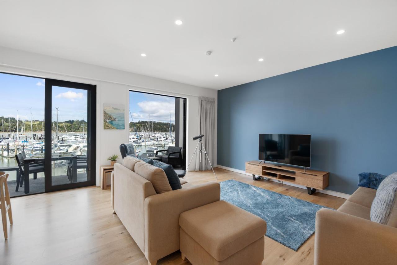 Bay Of Islands Apartment With Marina Views Opua Bagian luar foto